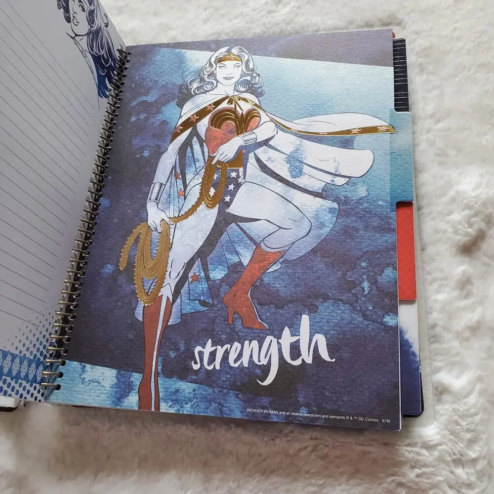 Wonder Woman DC Comics Organizer Planner Set
